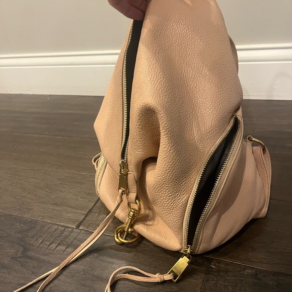 Rebecca Minkoff Julian Dusty Pink Pebbled Leather Bag main image 4
